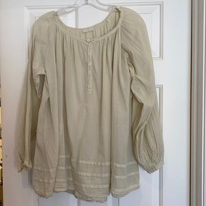 CP Shades flowy light yellow blouse